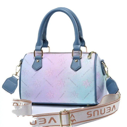 PU Leather Fashion Suitcase Style Women’s Handbag in Multiple Colors