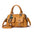 PU Leather Multi-Pocket Handbag in Multiple Colors - Yellow