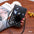PU Leather Suitcase with Customizable Color Options - Black