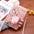 PU Leather Suitcase with Customizable Color Options - Pink