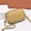 PU Suitcase Style Crossbody Bag for Women in Multiple Colors - Turmeric