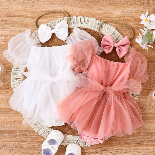 PuffPrincess Set: Skirt Scarf & Vest Ensemble