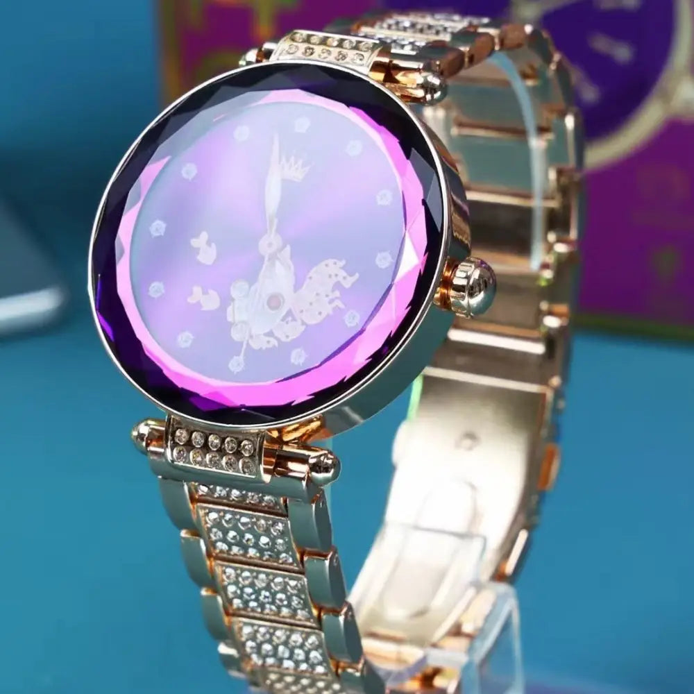 PulseTrack Womens Smart Sport Watch with Heart Rate and Fitness Tracking - Ruby