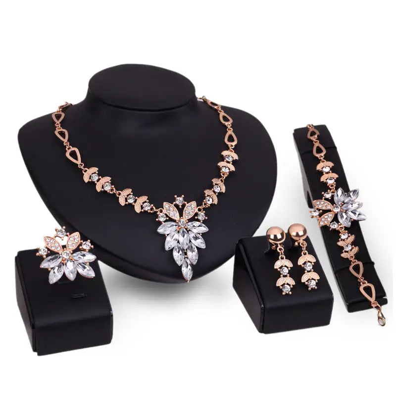 Quad Gems Collection - White