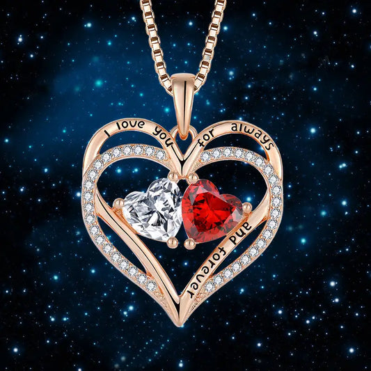 Radiant Love S925 Heart Necklace - Valentine’s Edition - Silver - 4