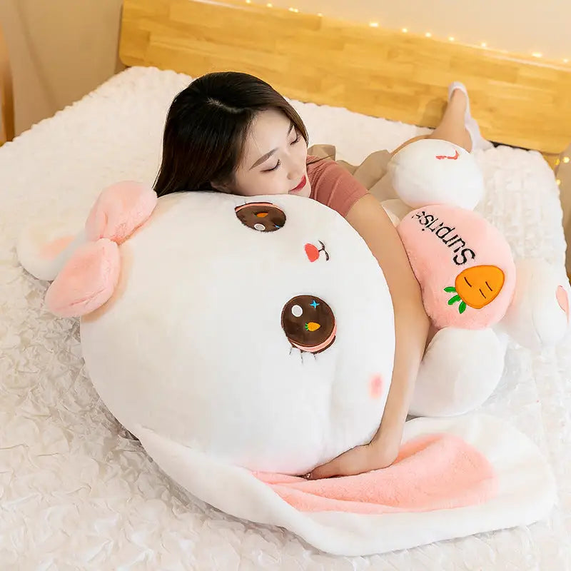 Radish Rabbit Plush - Heart Hugger