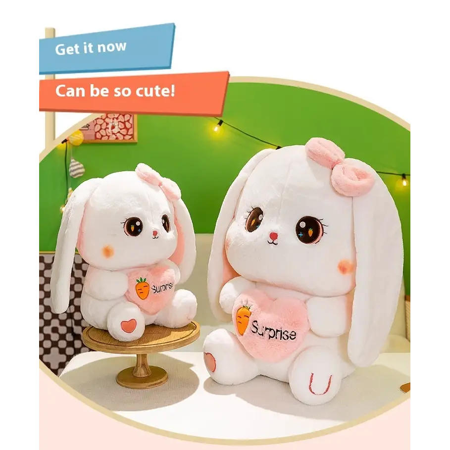 Radish Rabbit Plush - Heart Hugger