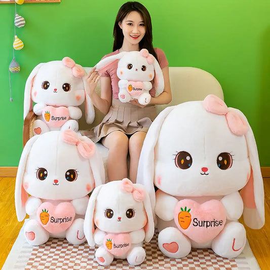 Radish Rabbit Plush - Heart Hugger