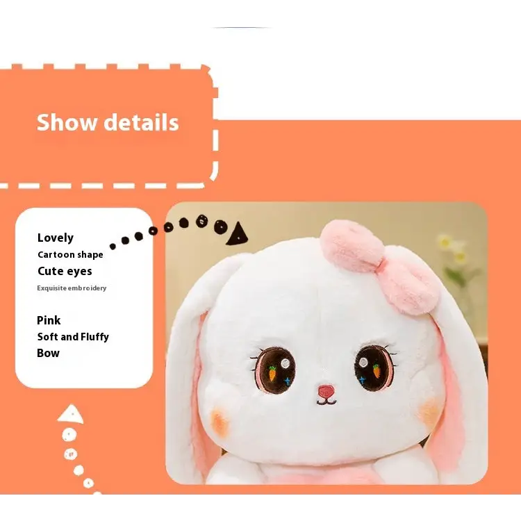 Radish Rabbit Plush - Heart Hugger