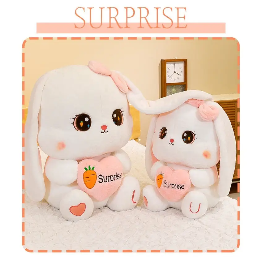 Radish Rabbit Plush - Heart Hugger