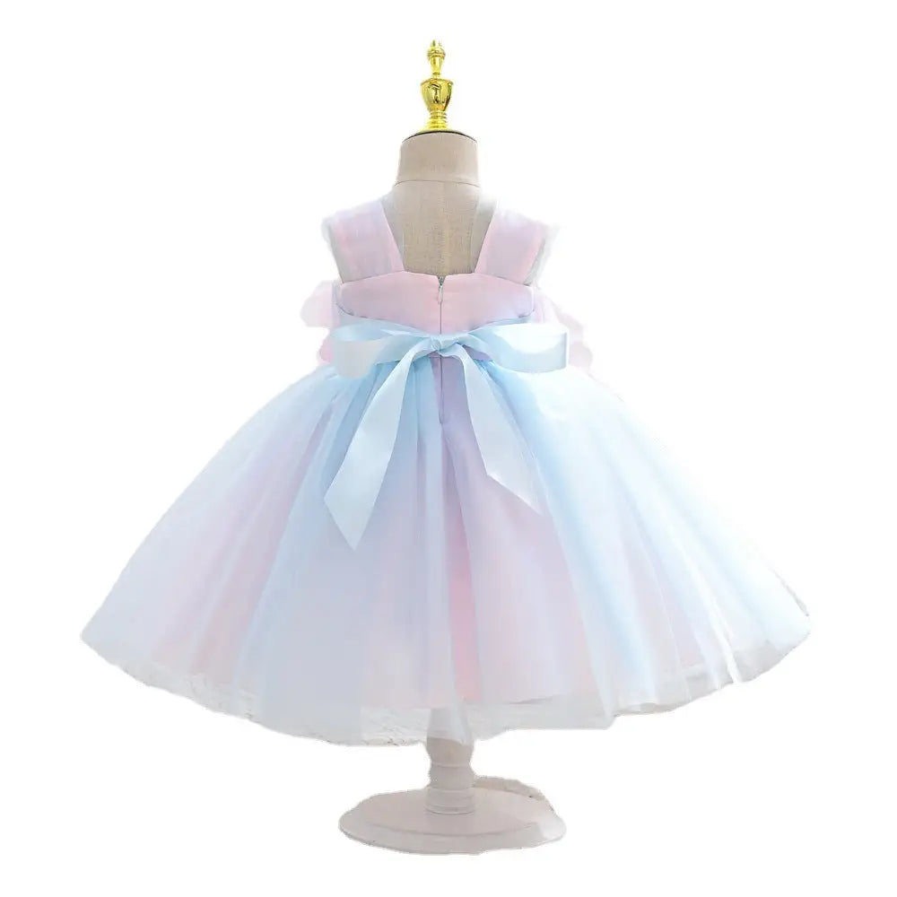 Rainbow Princess Dress Vest for Babies - Light Purple / 60cm