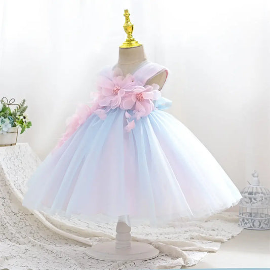 Rainbow Princess Dress Vest for Babies - Light Purple / 60cm