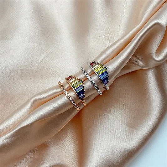 Rainbow Sparkle Ring