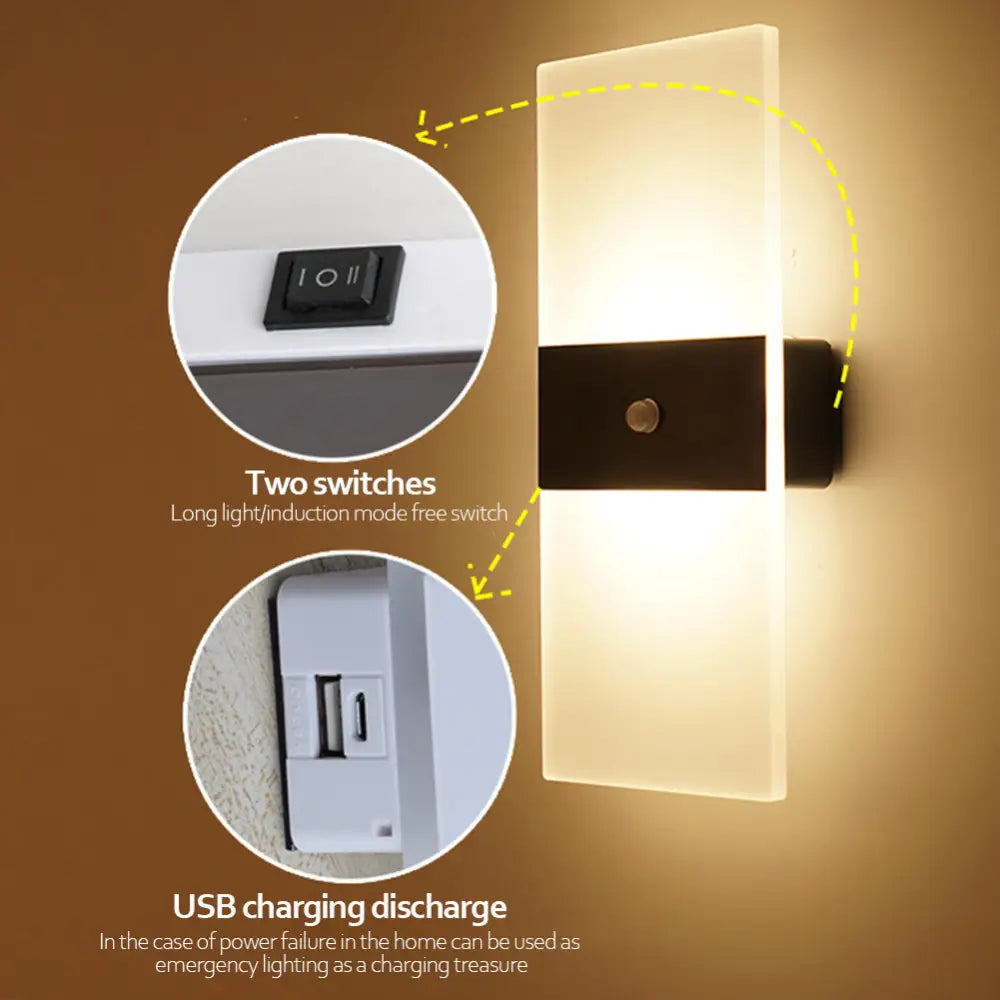 Rechargeable Under Cabinet Light with High Capacity 2000mAh Battery
