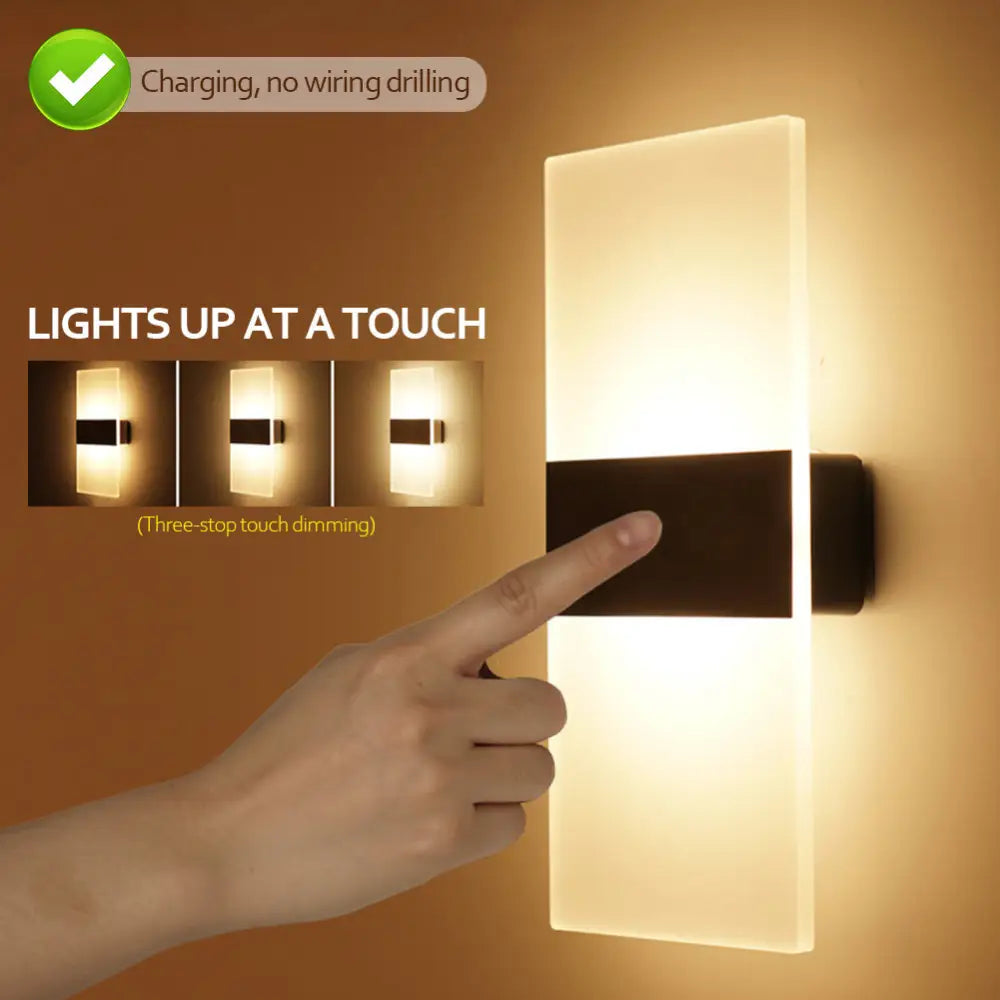 Rechargeable Under Cabinet Light with High Capacity 2000mAh Battery