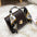 Retro Chic Square Bag - Brown