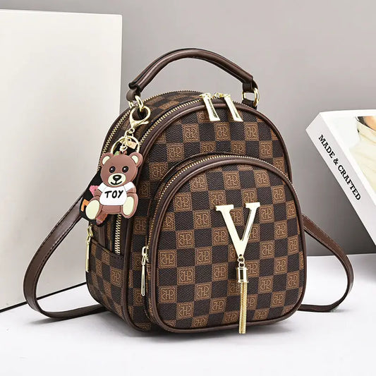 Retro Crossbody Backpack