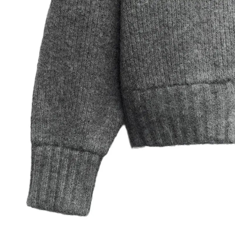 Retro Muse: Vintage-Inspired Sweater Coat