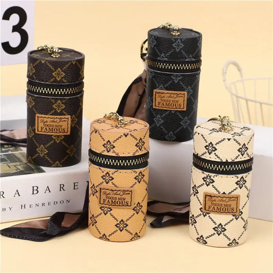 Retro PU Leather Coin Purse for Men and Women