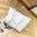 Retro PU Suitcase Packing Bag with Internal Mobile Phone Compartment Set of 2 - White