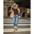 RetroFlex Jeans for Women - Dark Blue / S