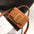 RetroFlex Portable Messenger Bag - Brown frosted