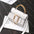RetroFlex Portable Messenger Bag - White
