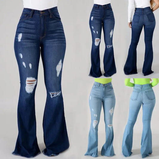 Ripped Buttocks Jeans