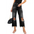 Ripped Loose Jeans - Black / L