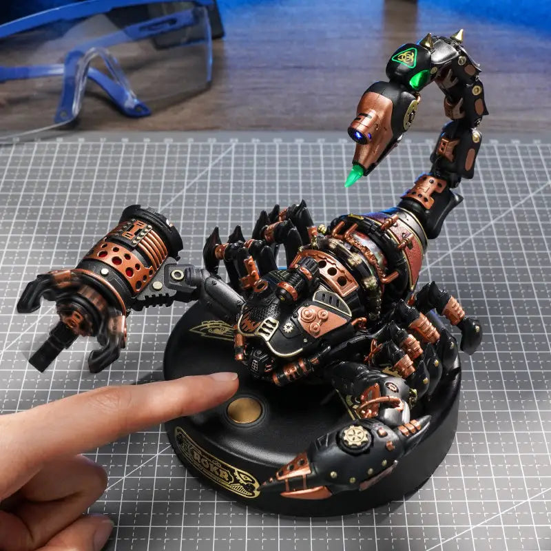 ROKR Battlefield Scorpion 3D Puzzle Steampunk Building Toy for Kids MI04 5