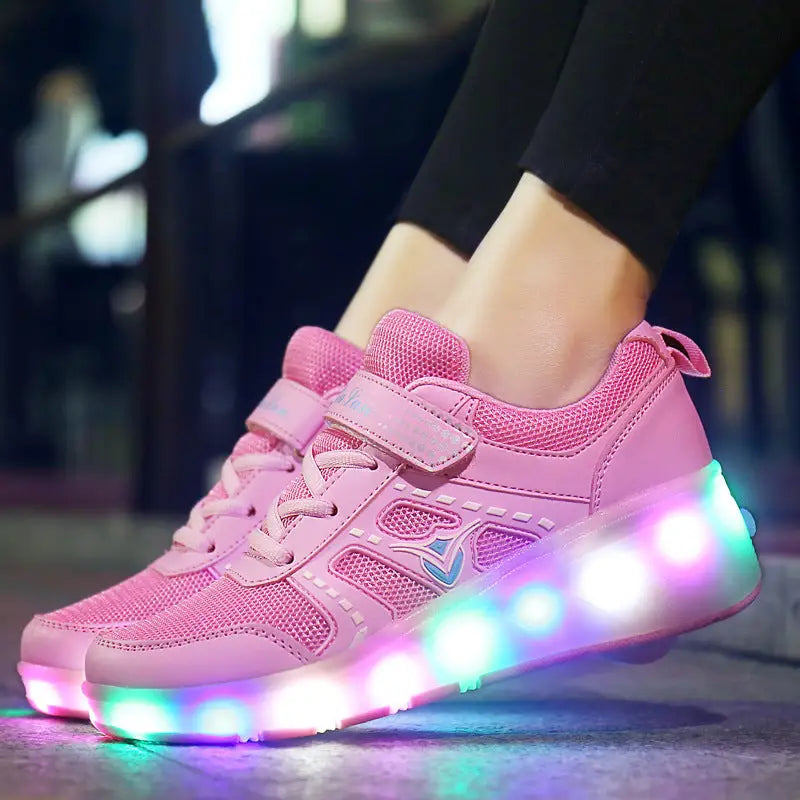 Rollin’ Glow Skates