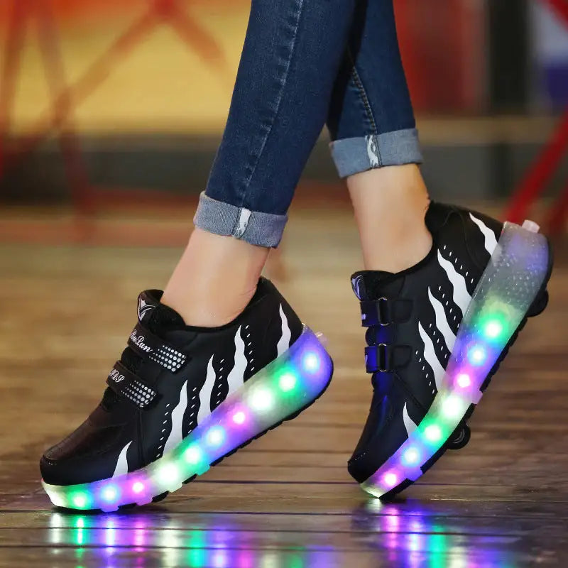 Rollin’ Glow Skates
