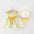 Royal Baby Dress - Yellow / 80cm