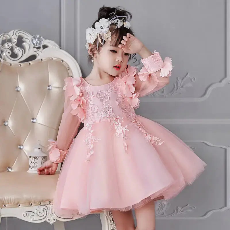 Royal Belle Dress - Pink / 120cm