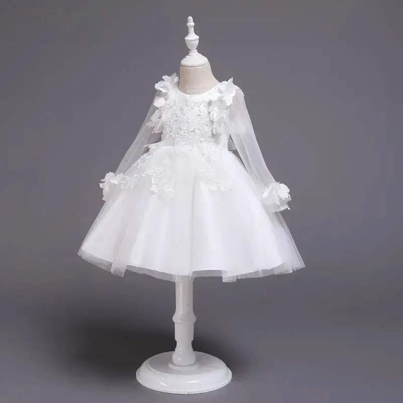 Royal Belle Dress - White / 130cm