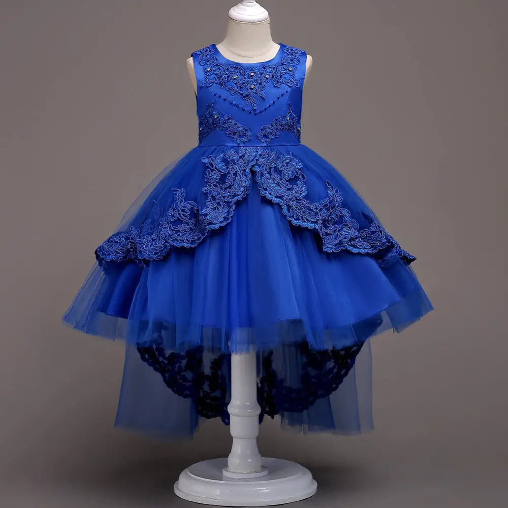 Royal Ruffles - Dark Blue / 140cm