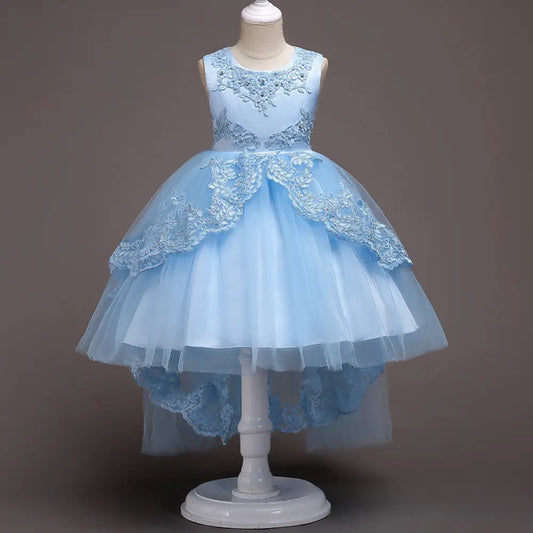 Royal Ruffles - Light Blue / 130cm