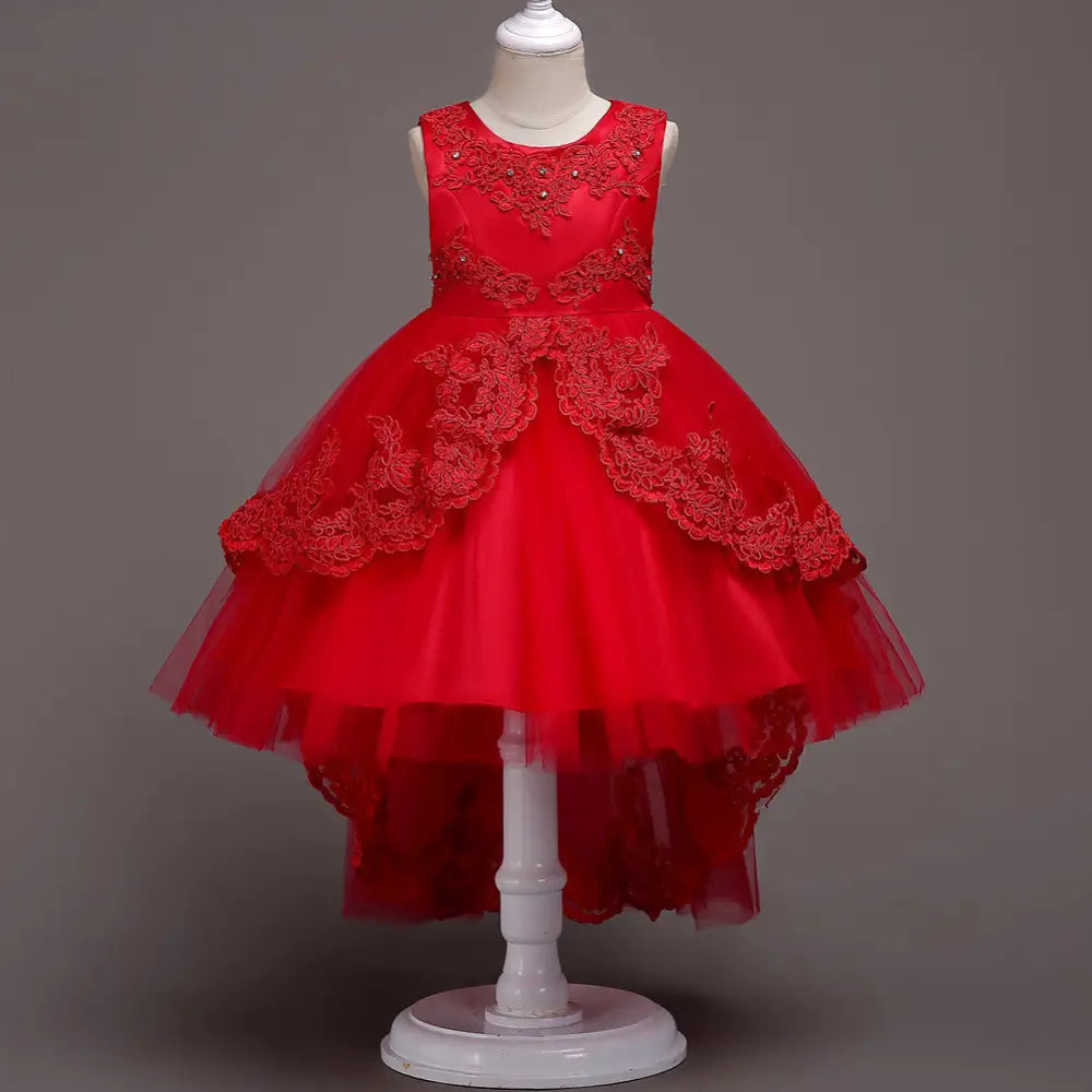 Royal Ruffles - Red / 140cm
