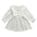 RuffleSpring Baby Dress - White / 80cm