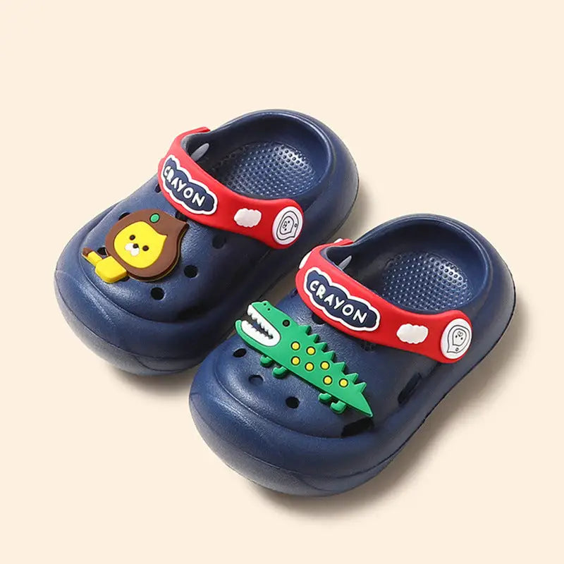 SafeStep Baby Slippers - Navy Blue / Inner length 13cm