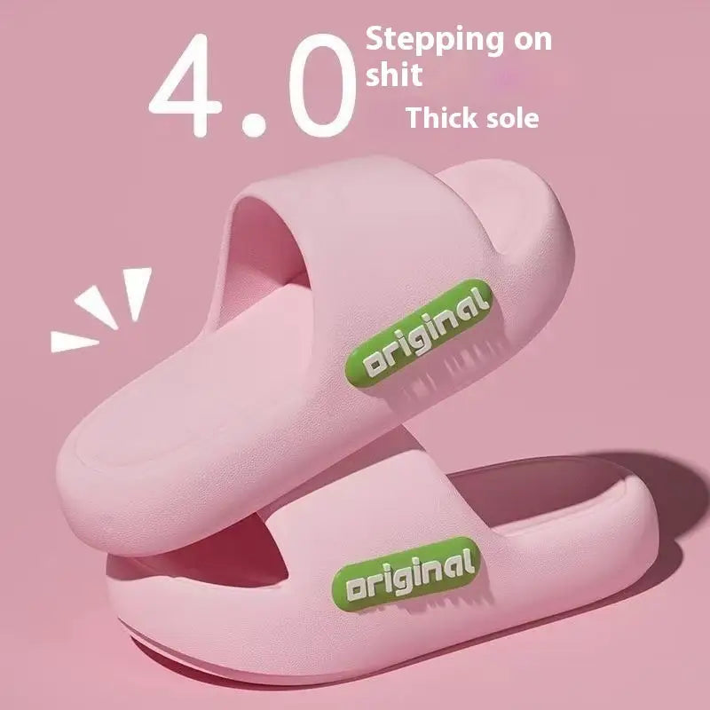 Seaside Comfort Slippers - 36to37 / Pink