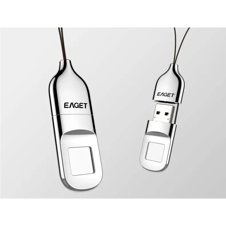 Silver Eaget USB drives.