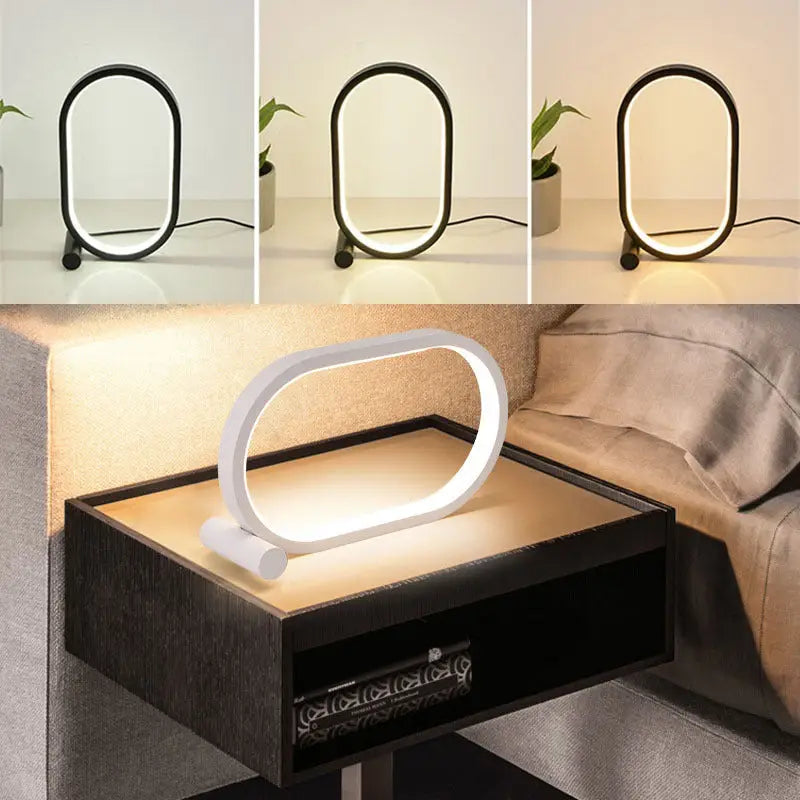 Seiko Iron LED Lamp with Elegant Minimalist Design