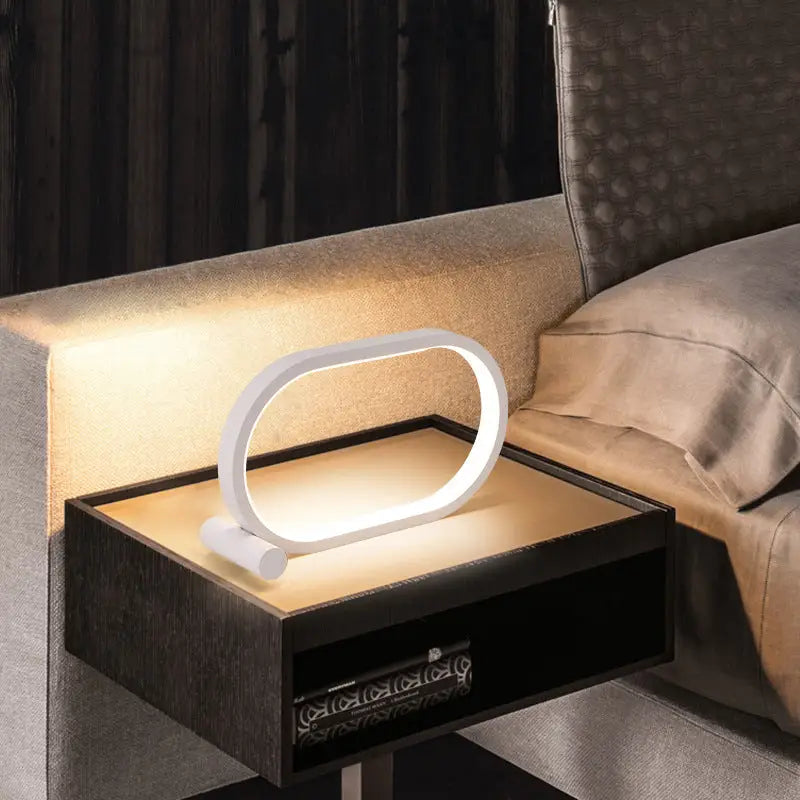 Seiko Iron LED Lamp with Elegant Minimalist Design