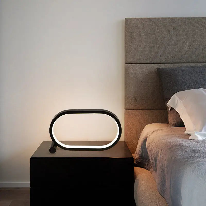 Seiko Iron LED Lamp with Elegant Minimalist Design