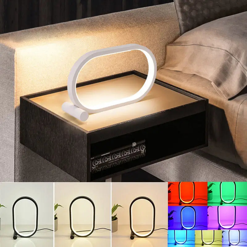 Seiko Iron LED Lamp with Elegant Minimalist Design