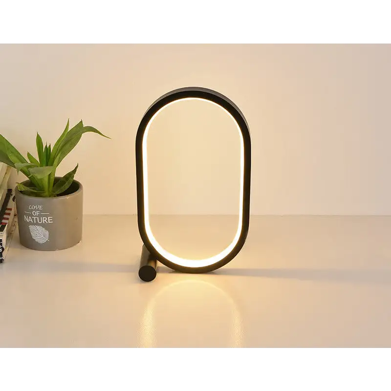 Seiko Iron LED Lamp with Elegant Minimalist Design Black / Touch version three colors / USB