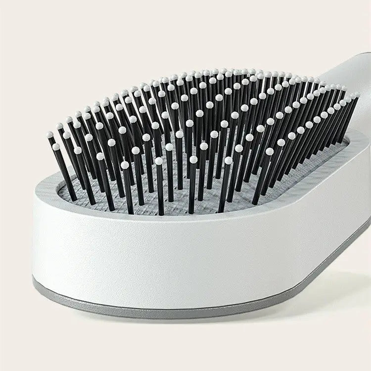 Self Cleaning Hairbrush with 3D Air Cushion for Healthy Hair