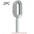 Self Cleaning Hairbrush with 3D Air Cushion for Healthy Hair Elegant white 2PC