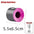 Self Cleaning Hairbrush with 3D Air Cushion for Healthy Hair Rose red base